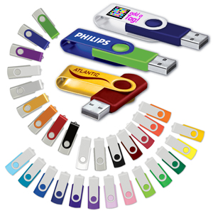 PZS007 Swivel USB Flash Drives